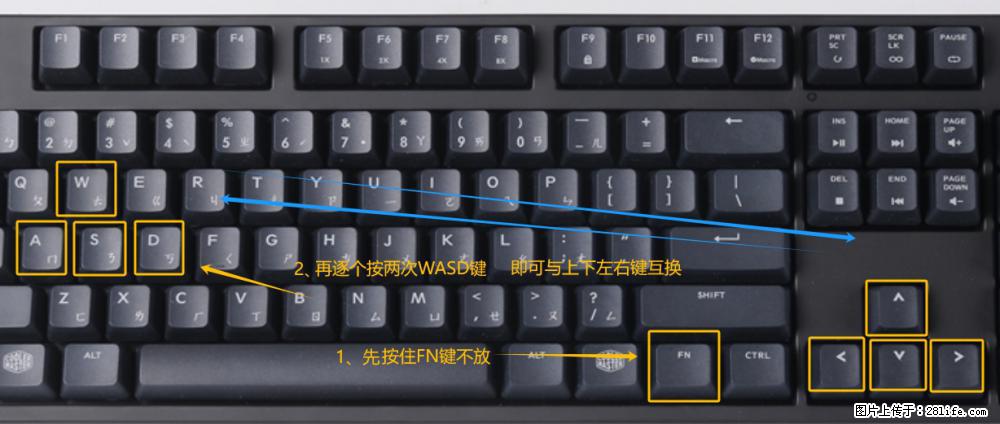 键盘，怎样把wasd键与上下左右方向键互换？ - 生活百科 - 平凉生活社区 - 平凉28生活网 pl.28life.net